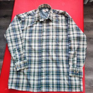 Arnold Palmer button up long sleeve shirt men's size L